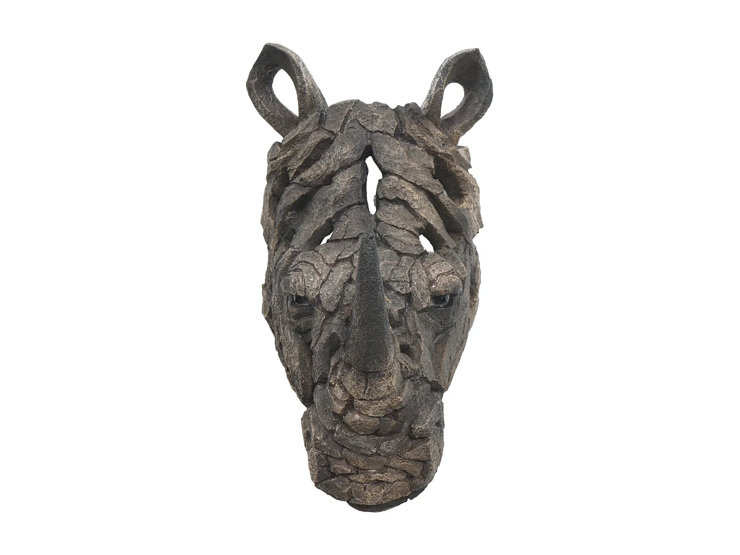 Tête de rhinocéros décorative résine 34 x 27 x 39 cm 04_0008615