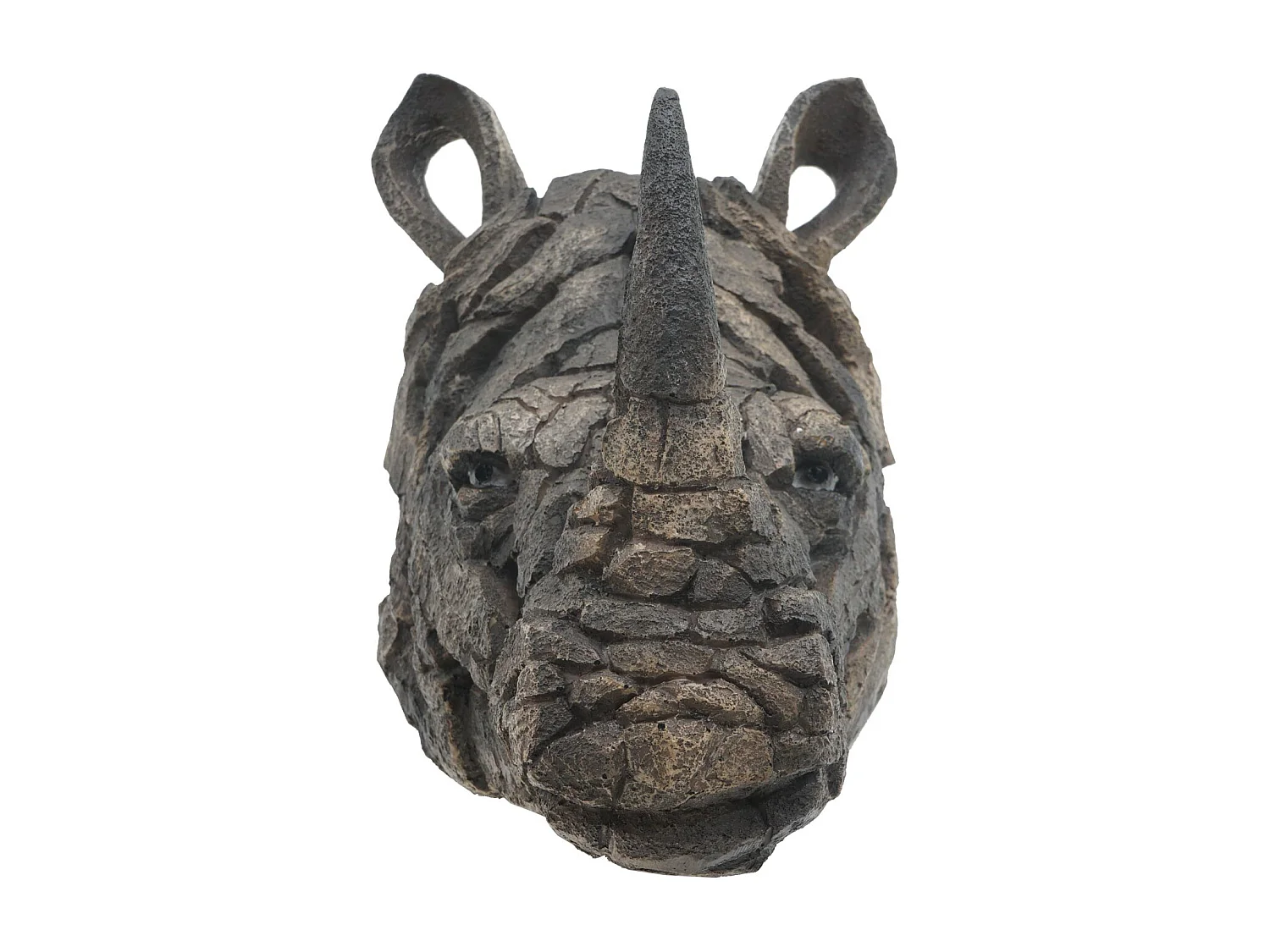 Tête de rhinocéros décorative résine 34 x 27 x 39 cm 04_0008615