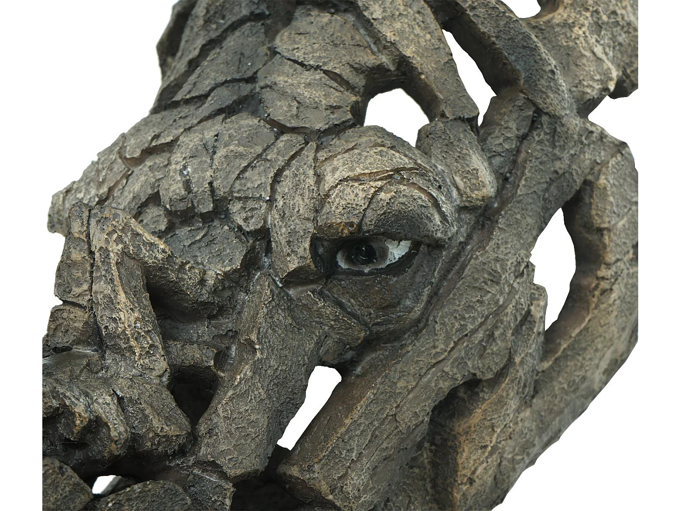 Tête de rhinocéros décorative résine 34 x 27 x 39 cm 04_0008615