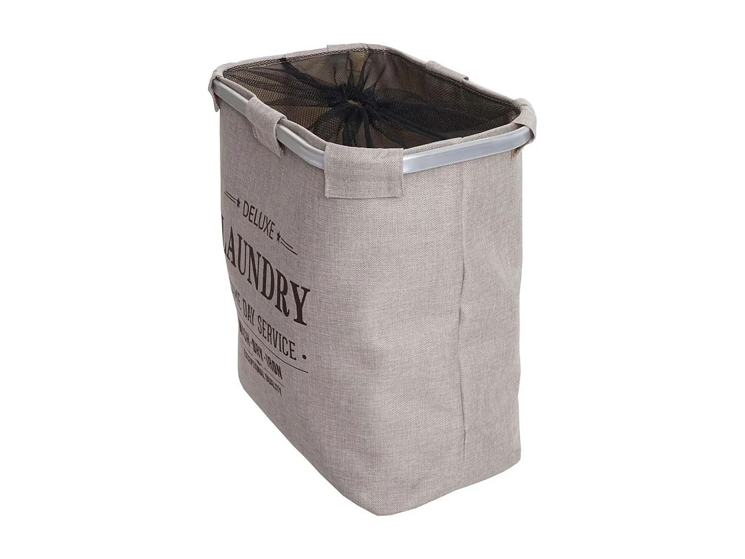 Panier à linge bac beige 36 x 6 x 58 cm 04_0006476