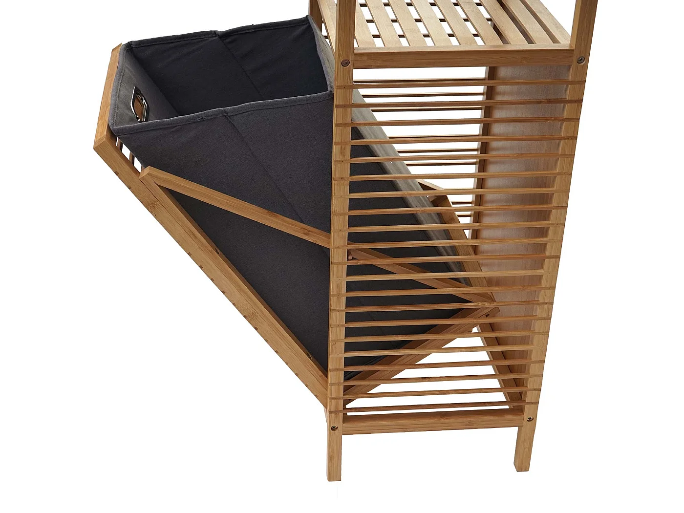 Étagère de salle de bambou marron 40 x 30 x 95 cm 04_0005669