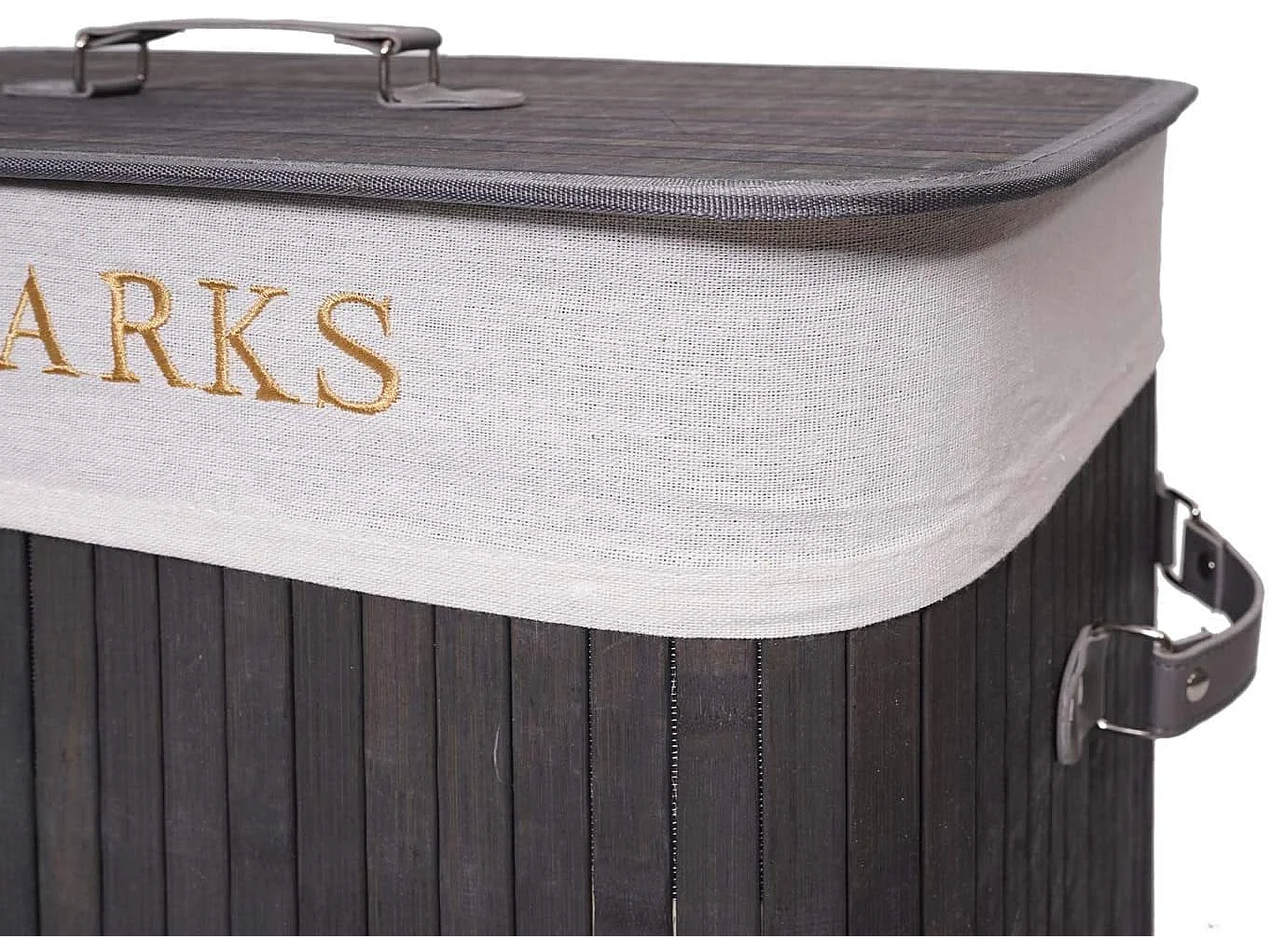 Panier / corbeille à bambou marron 55 x 34 x 63 cm DEC04130