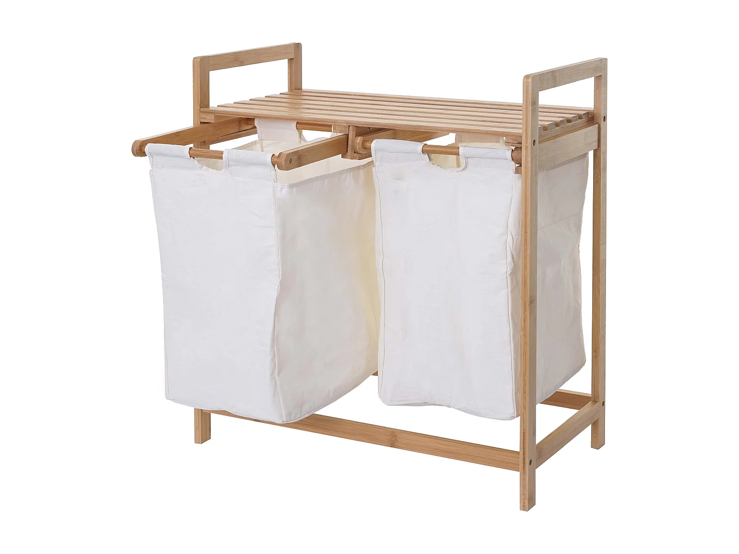 Panier à linge trieur bambou marron 64 x 33 x 74 cm 04_0001293