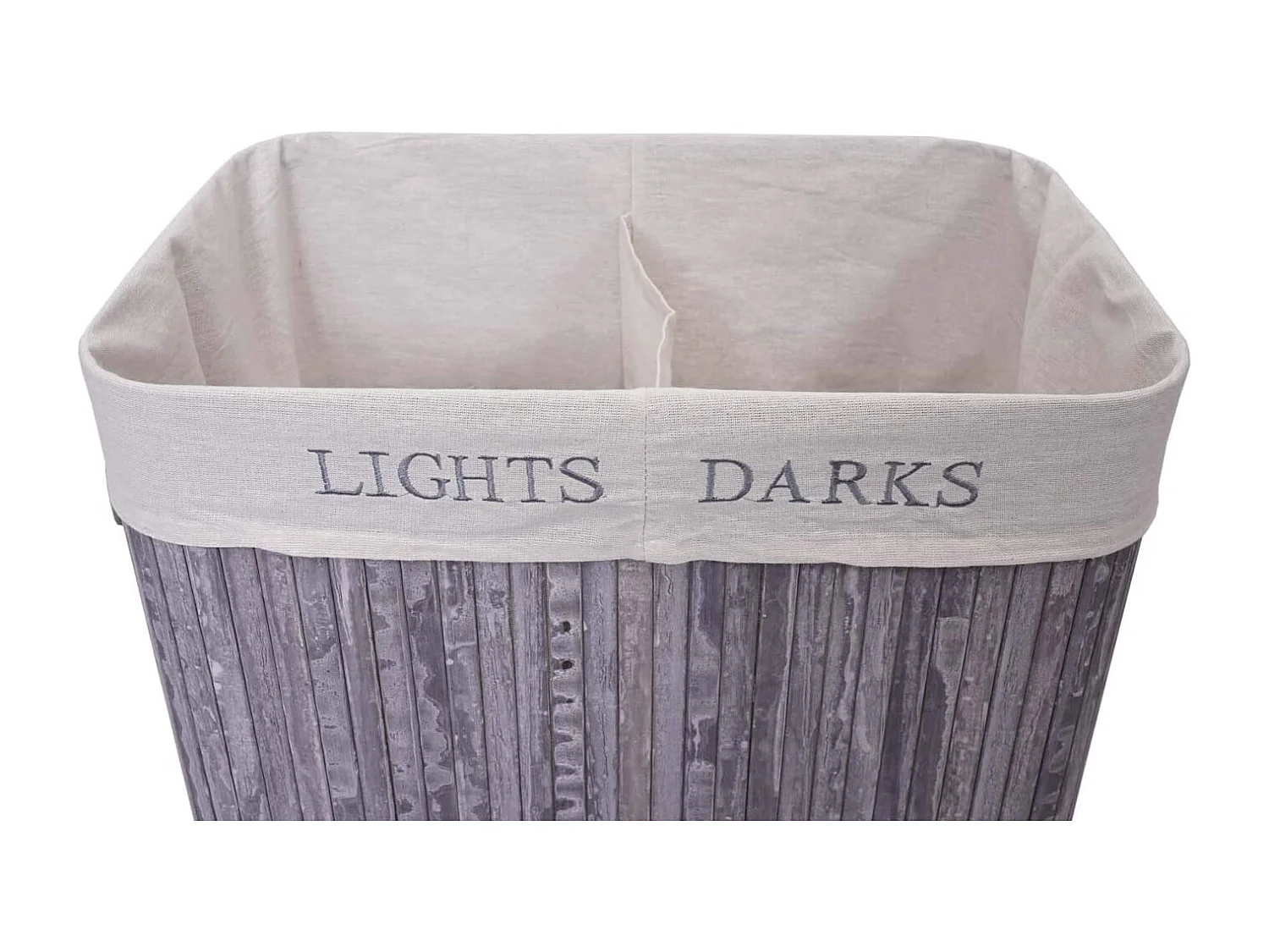 Panier / corbeille à bambou marron 55 x 34 x 63 cm DEC04128