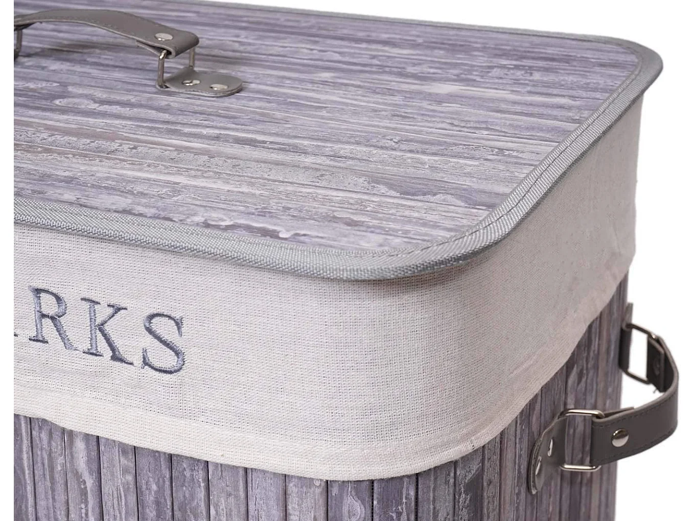 Panier / corbeille à bambou marron 55 x 34 x 63 cm DEC04128