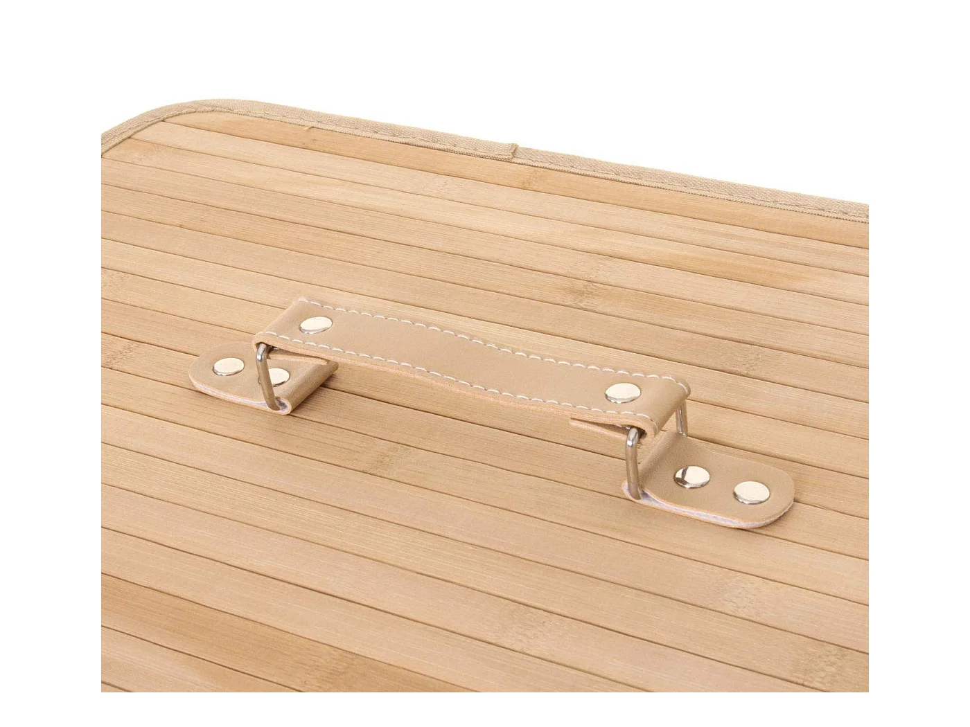 Panier / corbeille à bambou marron 55 x 34 x 63 cm DEC04125