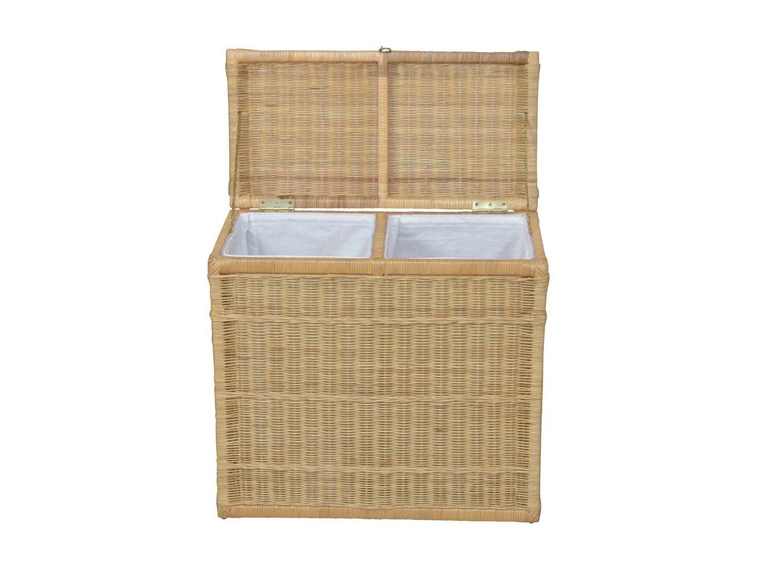 Panier à linge en beige 69 x 37 x 61 cm DEC05040