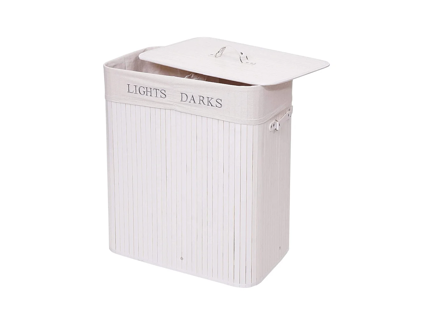 Panier / corbeille à bambou marron 55 x 34 x 63 cm DEC04129