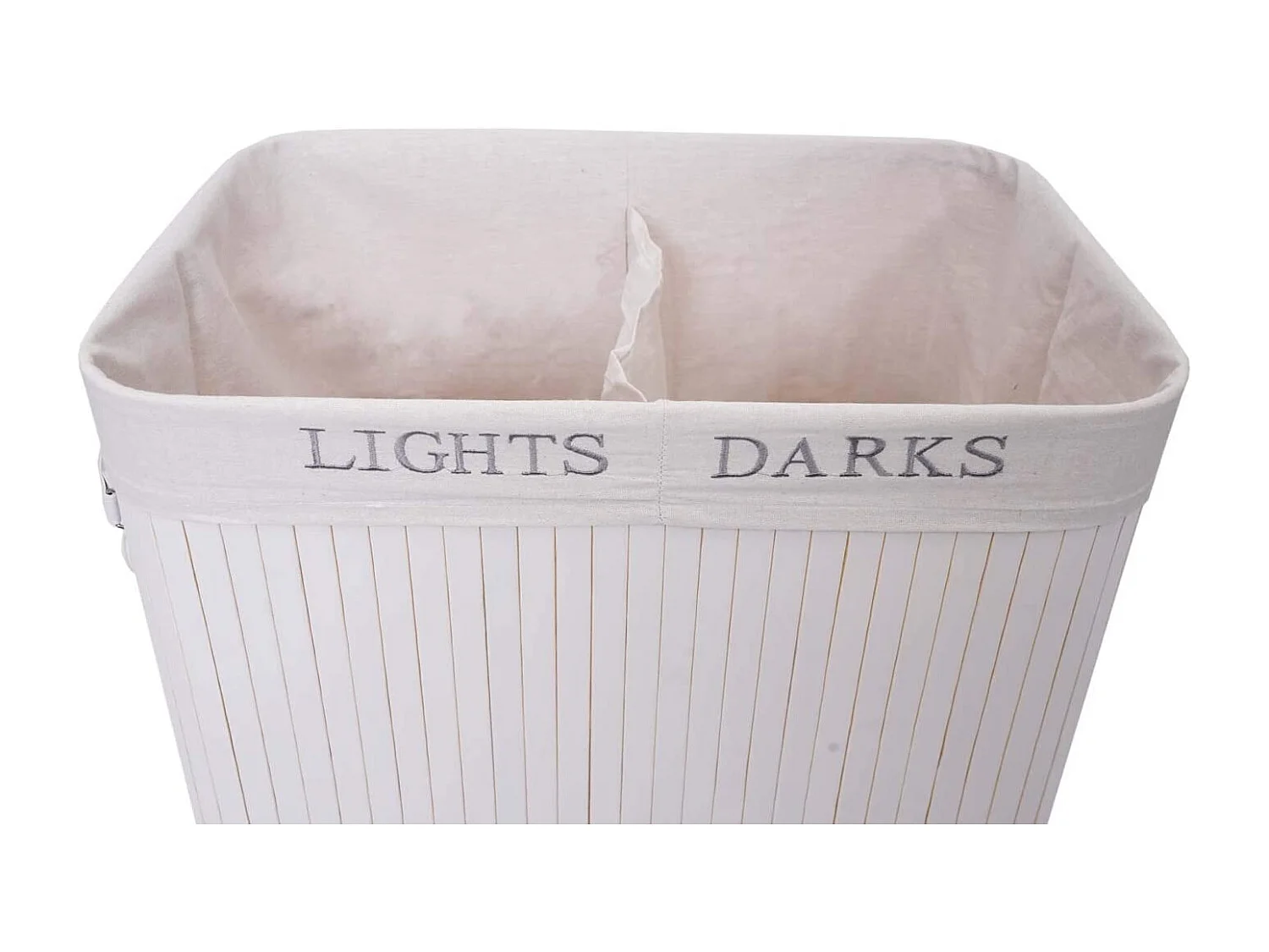 Panier / corbeille à bambou marron 55 x 34 x 63 cm DEC04129