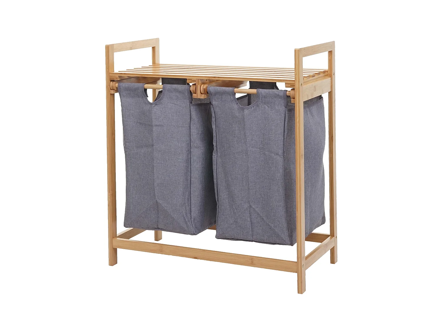Panier à linge trieur bambou marron 64 x 33 x 74 cm 04_0001294
