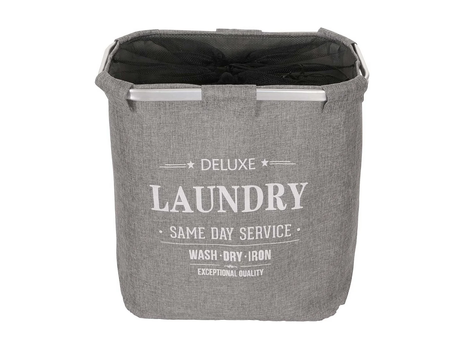 Panier à linge bac grise 37 x 6 x 59 cm 04_0006477