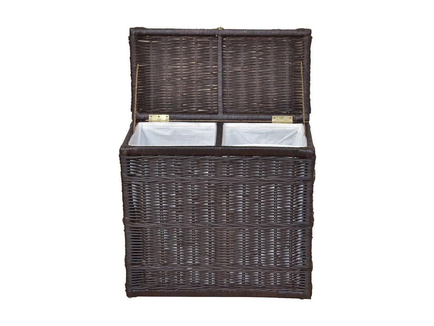 Panier à linge en marron 69 x 37 x 61 cm DEC05042