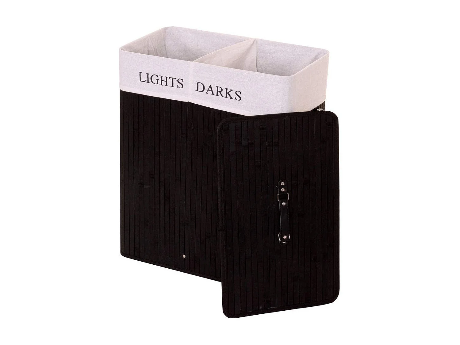 Panier / corbeille à bambou marron 55 x 34 x 63 cm DEC04127