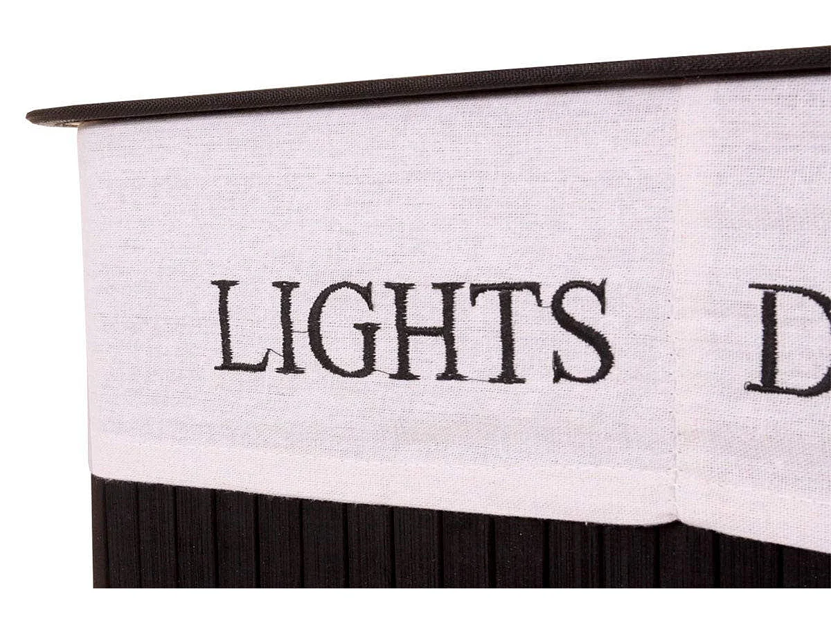 Panier / corbeille à bambou marron 55 x 34 x 63 cm DEC04127