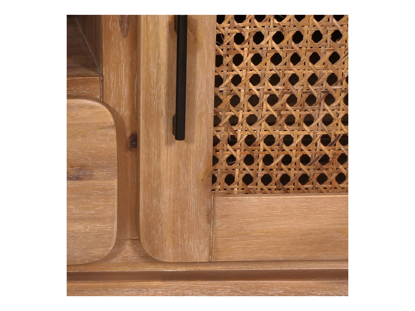 Meuble TV avec tiroir effet bois marron 52 x 46 x 166 cm 04_0007867