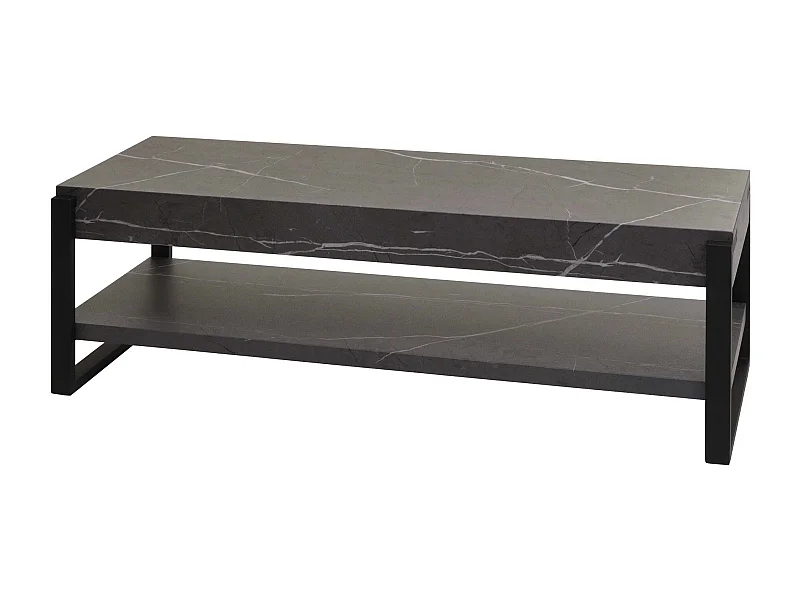 Meuble TV avec espace effet bois grise 56 x 25 x 129 cm 04_0007858