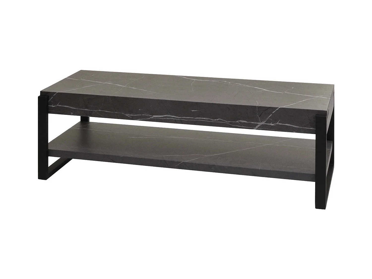 Meuble TV avec espace effet bois grise 56 x 25 x 129 cm 04_0007858