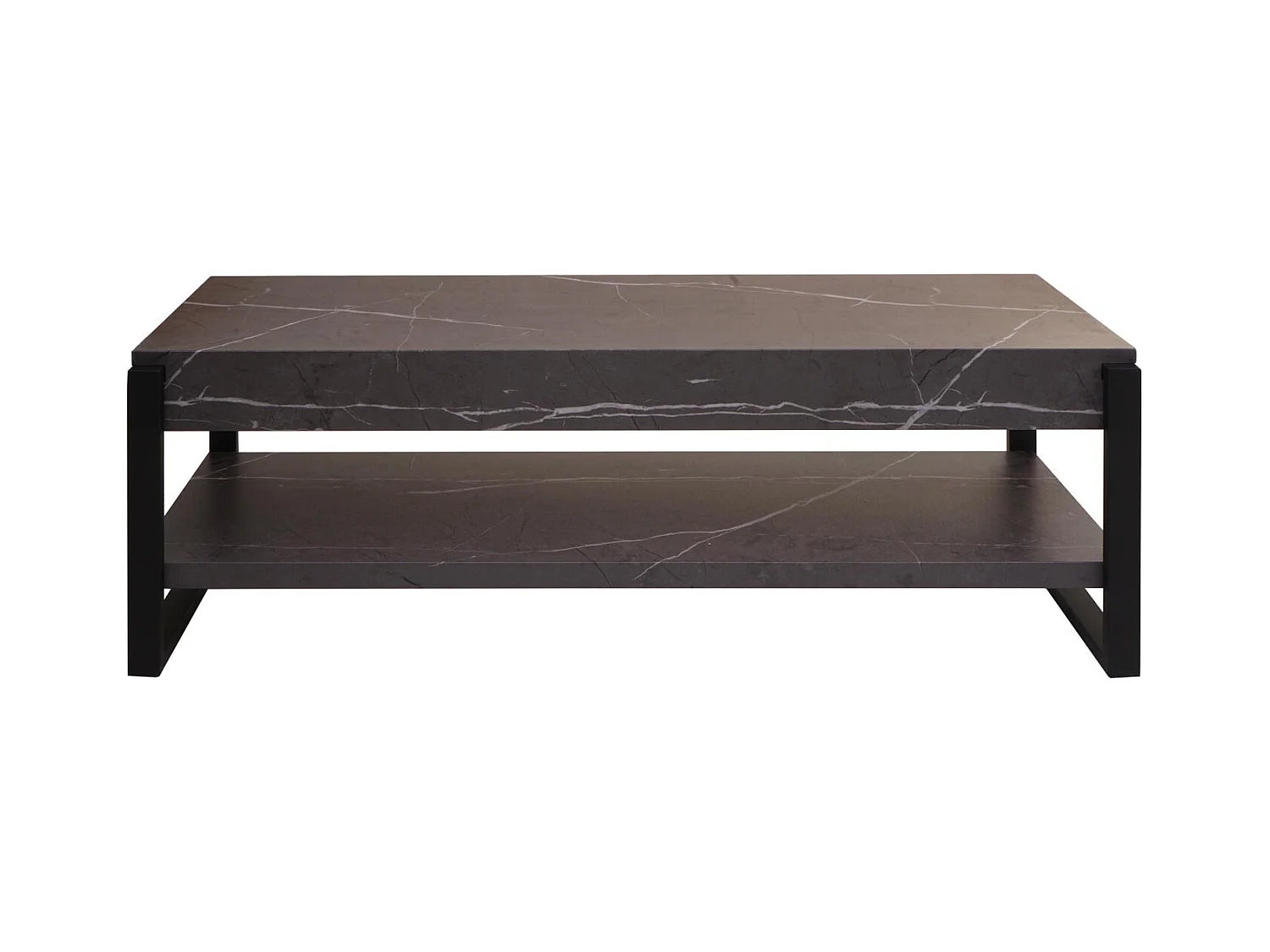 Meuble TV avec espace effet bois grise 56 x 25 x 129 cm 04_0007858