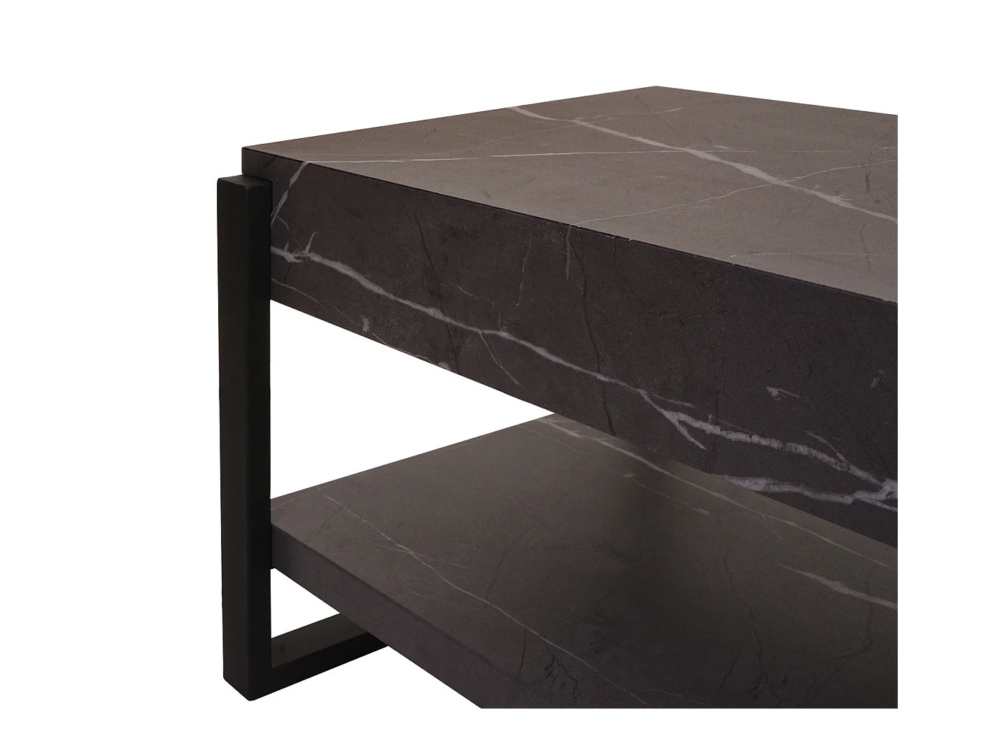 Meuble TV avec espace effet bois grise 56 x 25 x 129 cm 04_0007858