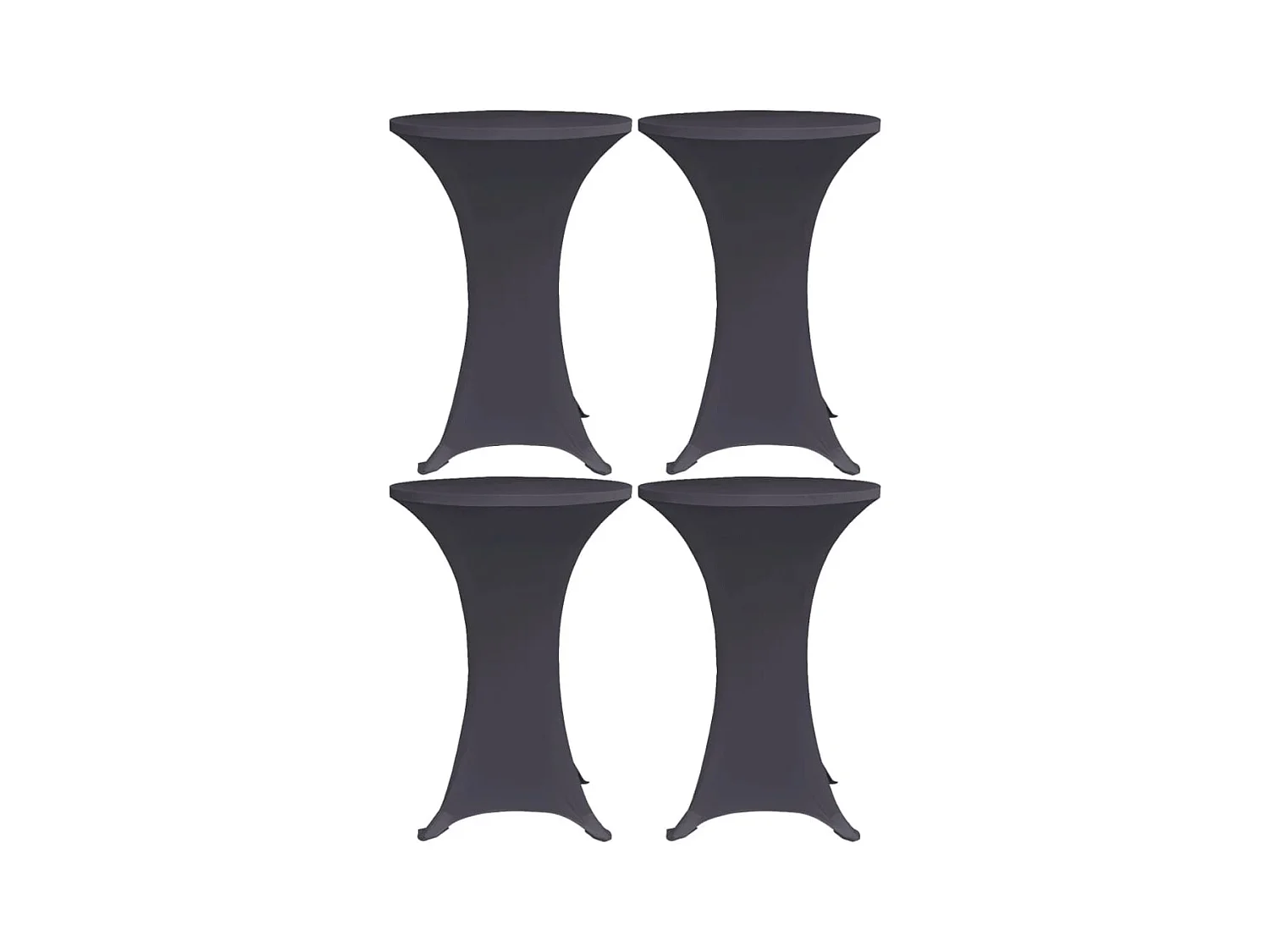 Housses de table extensible 60 x 60 x 120 cm DEC022517