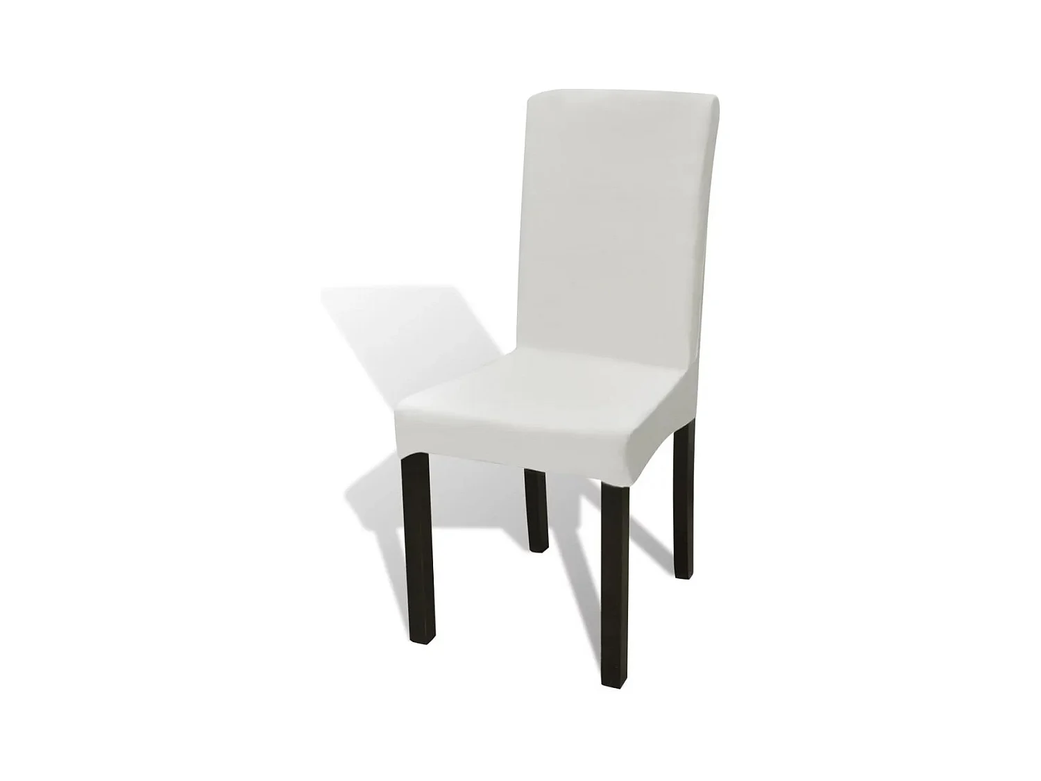 6 housses de chaise crème 38 x 38 x 46 cm DEC022290