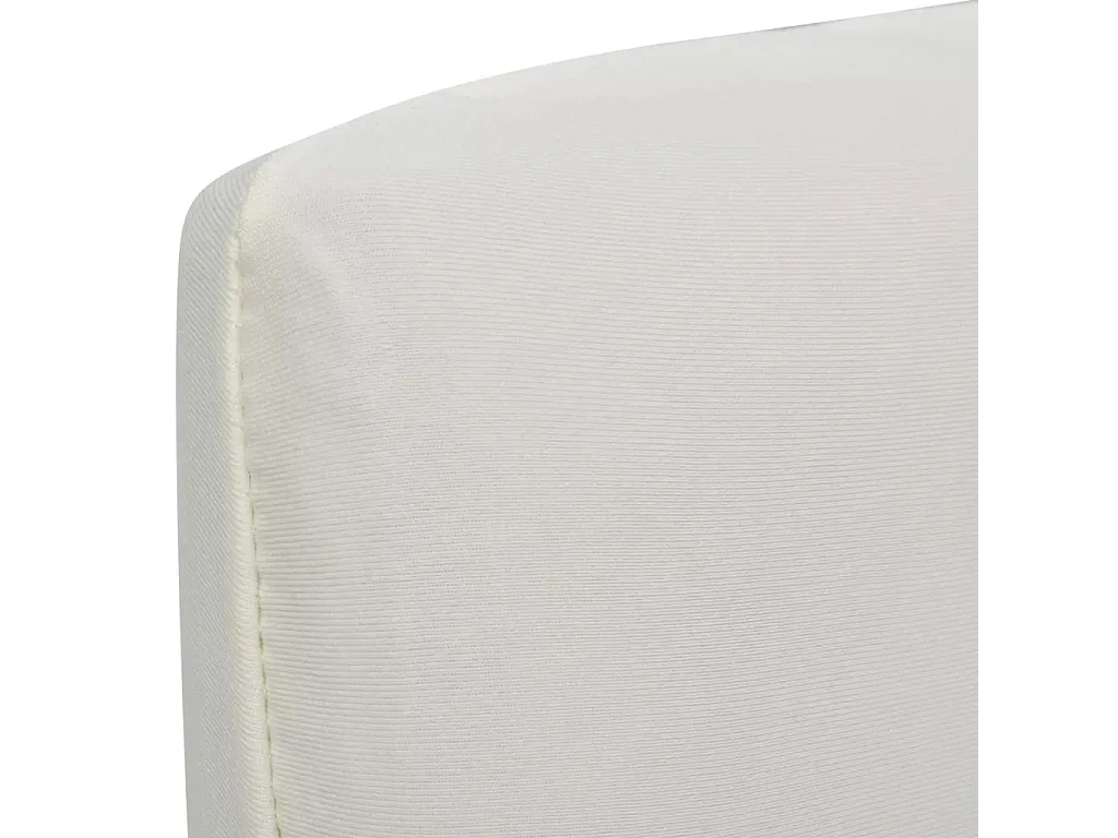 6 housses de chaise crème 38 x 38 x 46 cm DEC022290