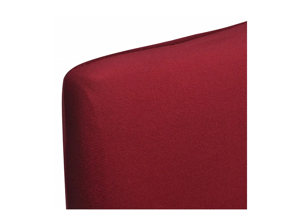 Housse de chaise droite bordeaux 38 x 38 x 46 cm DEC022369