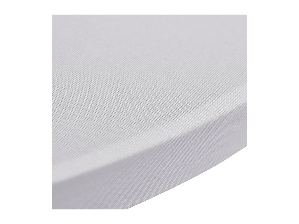 Housses élastiques de table blanche 80 x 80 x 120 cm DEC022494