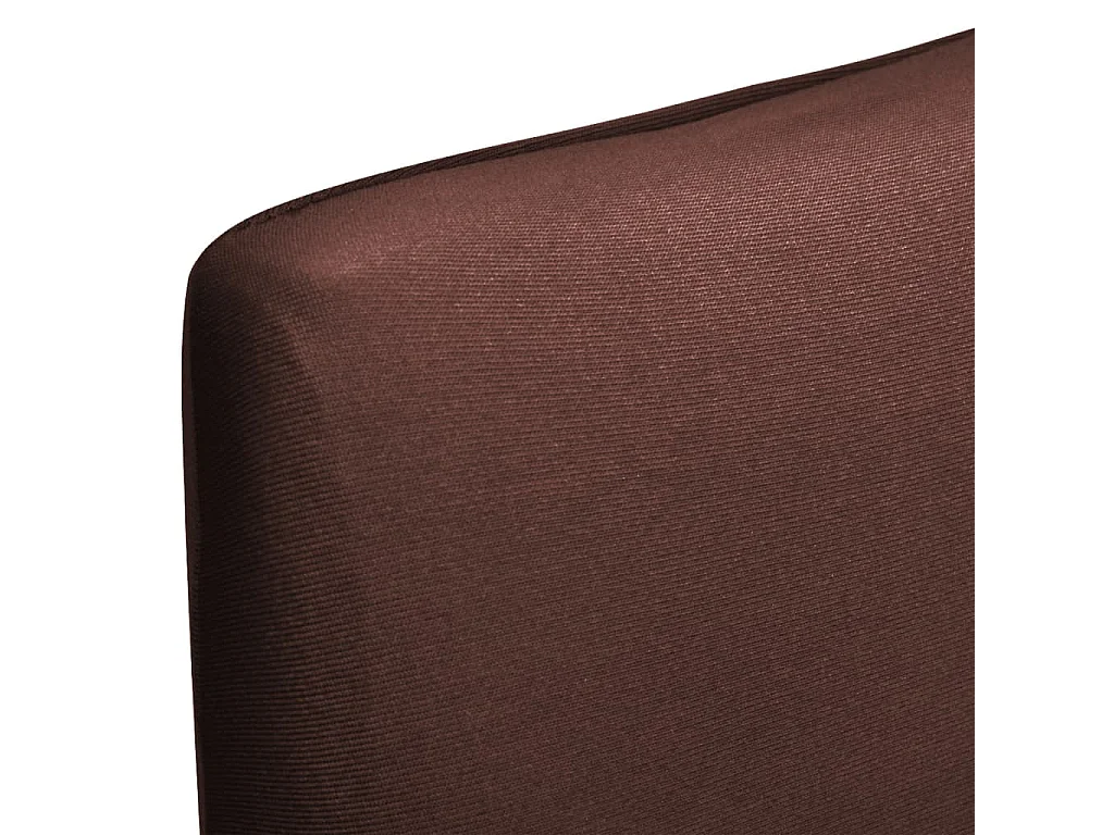 Housse de chaise droite marron 38 x 38 x 46 cm DEC022372