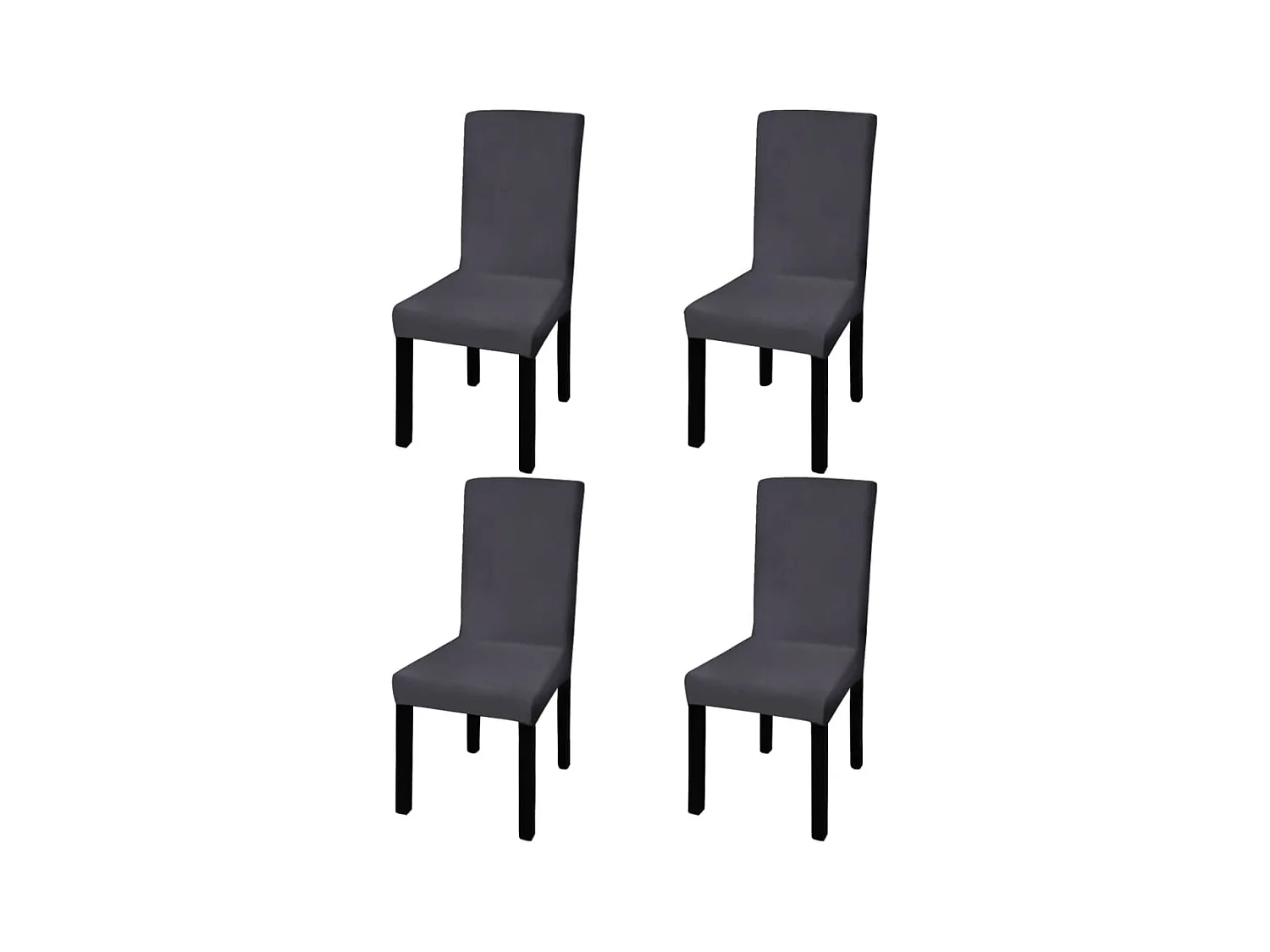 Housse de chaise droite 38 x 38 x 46 cm DEC022374