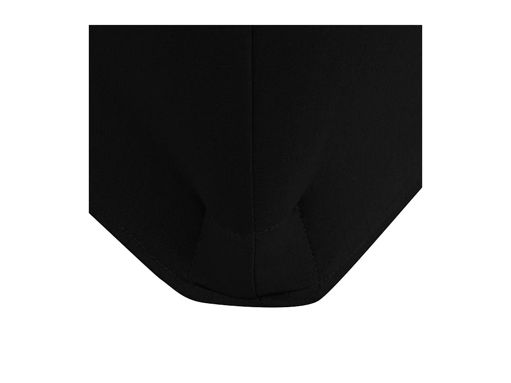 Housses extensibles pour table noire 183 x 76 x 74 cm DEC022431
