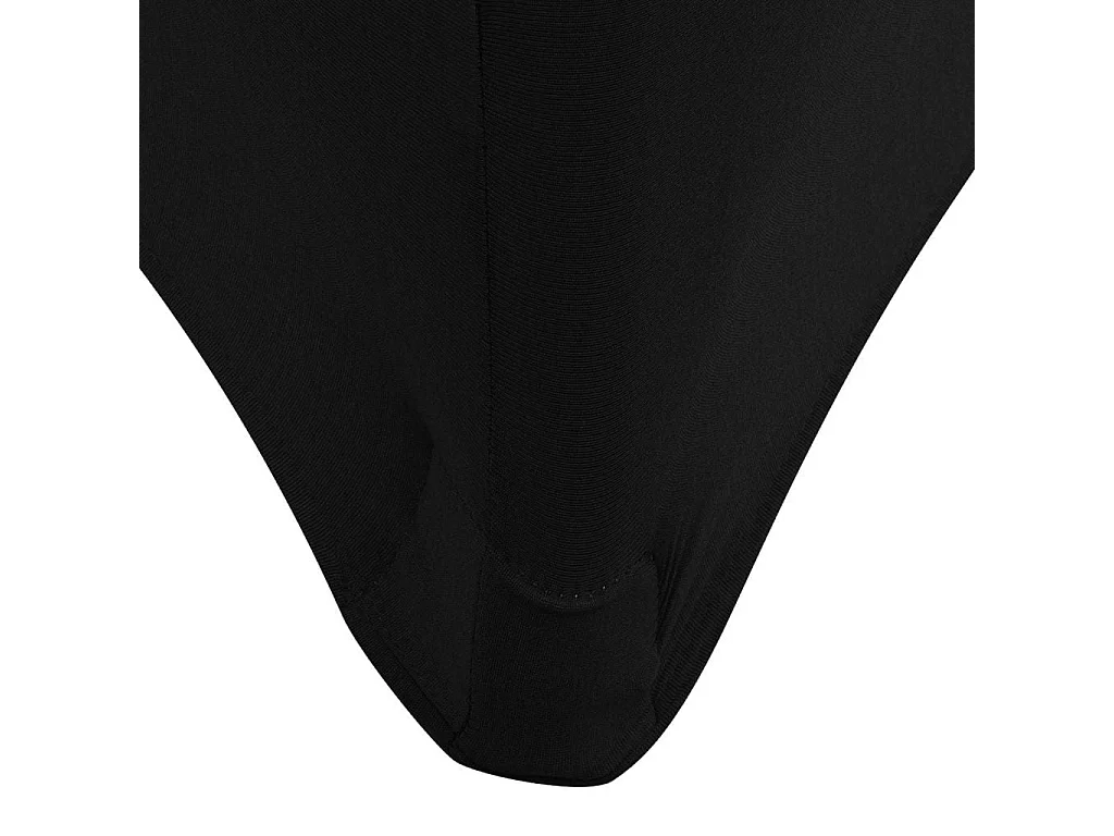 Housses extensibles pour table noire 183 x 76 x 74 cm DEC022431