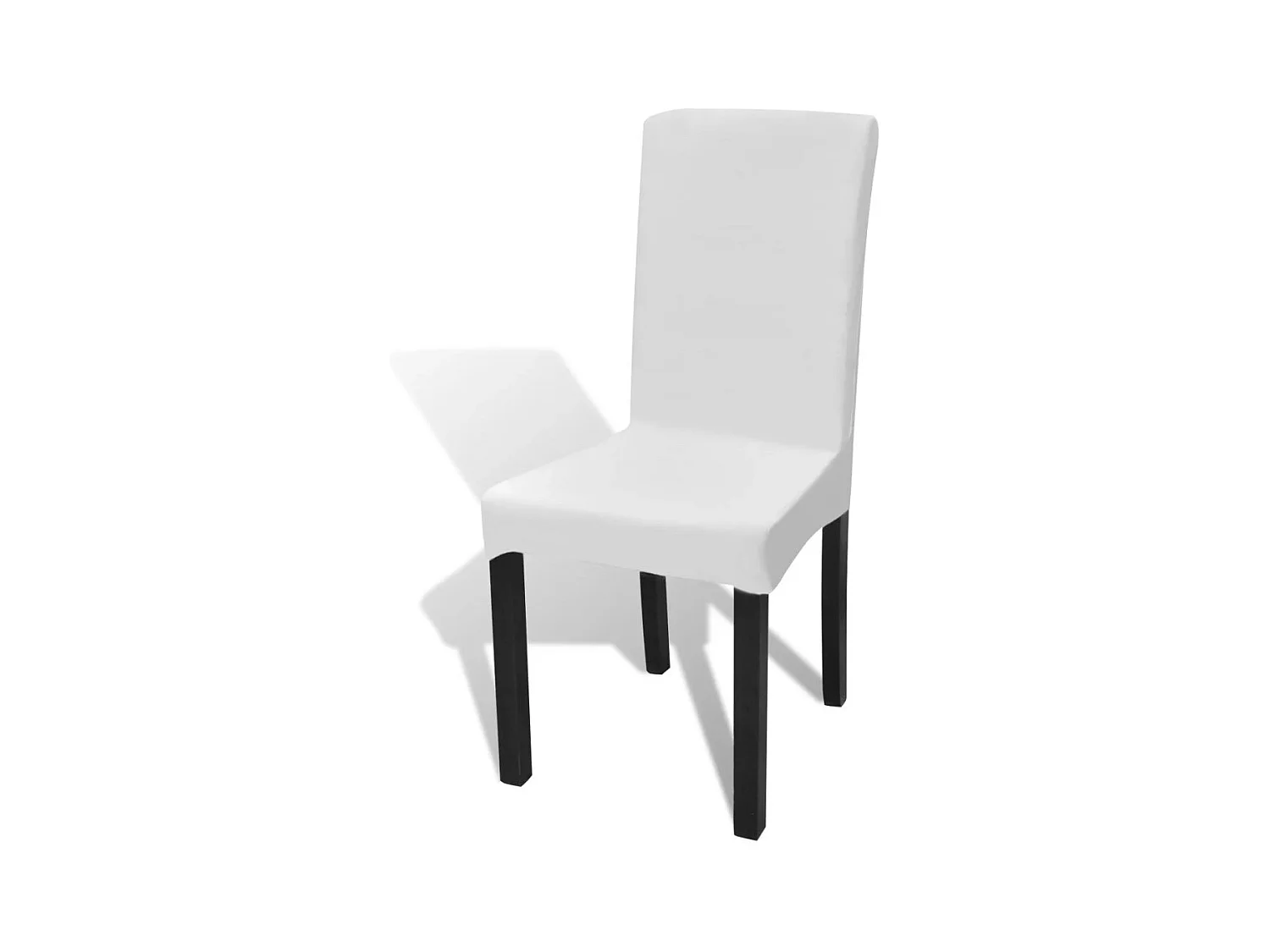 6 housses de chaise blanche 38 x 38 x 46 cm DEC022287