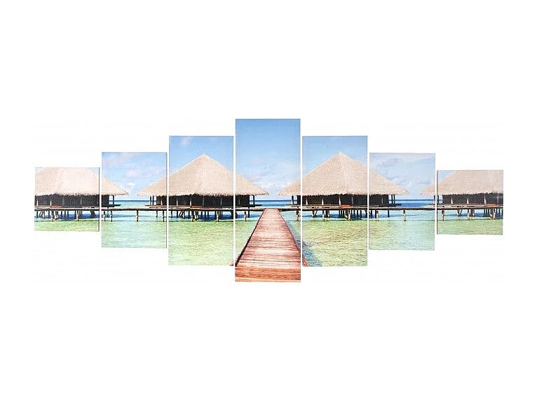 Toile de décoration murale 140 x 1.5 x 50 cm DEC04041