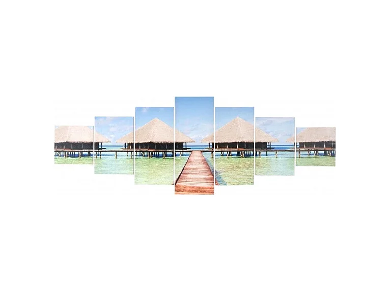 Toile de décoration murale 140 x 1.5 x 50 cm DEC04041