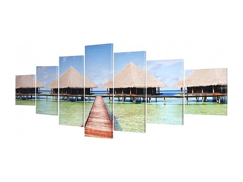 Toile de décoration murale 140 x 1.5 x 50 cm DEC04041