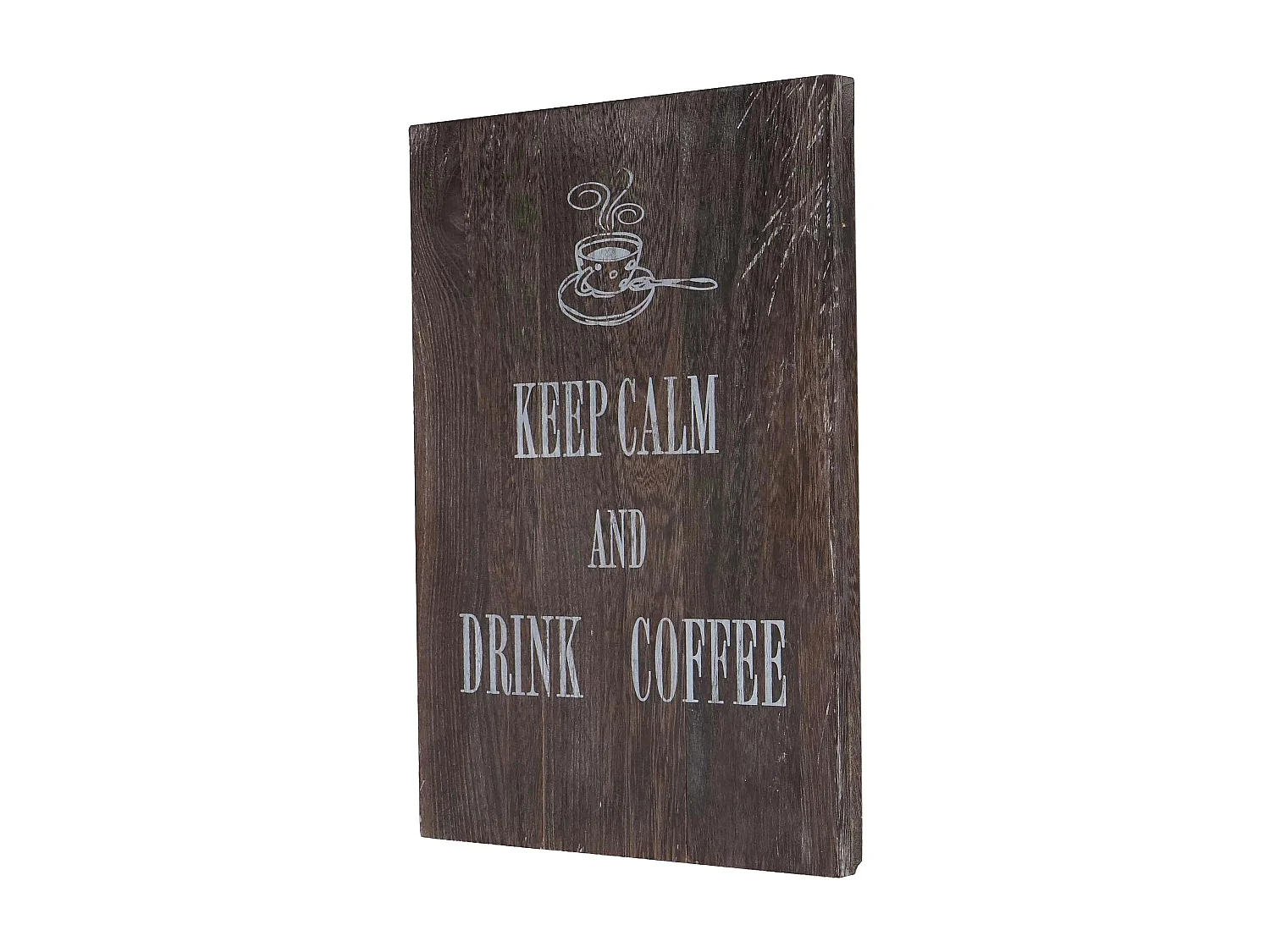 Panneau déco cadre mural bois marron 30 x 2 x 40 cm DEC04058