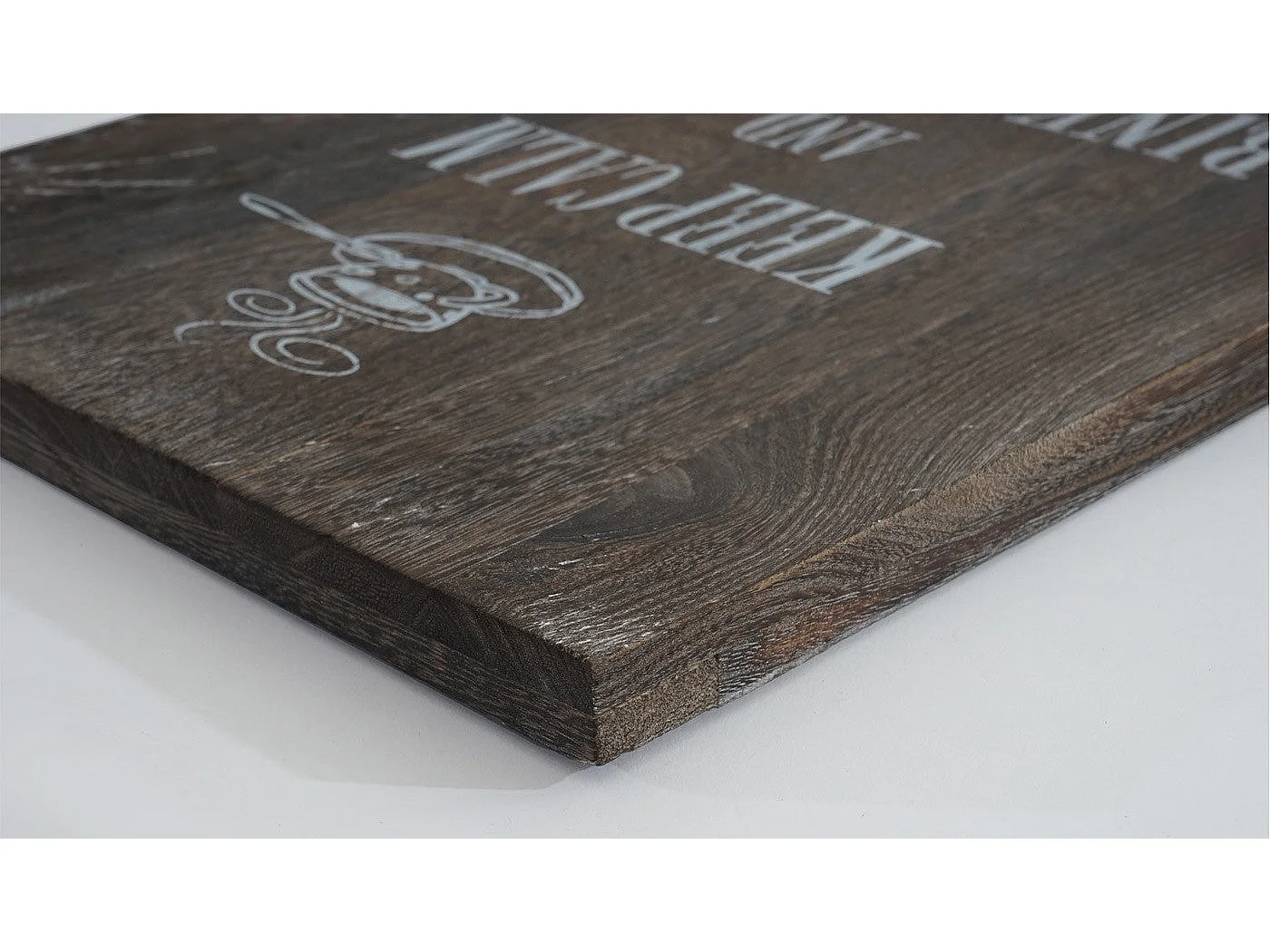 Panneau déco cadre mural bois marron 30 x 2 x 40 cm DEC04058