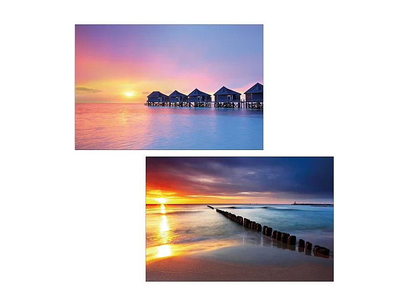 Toile de décoration murale 40 x 1.8 x 60 cm DEC04018