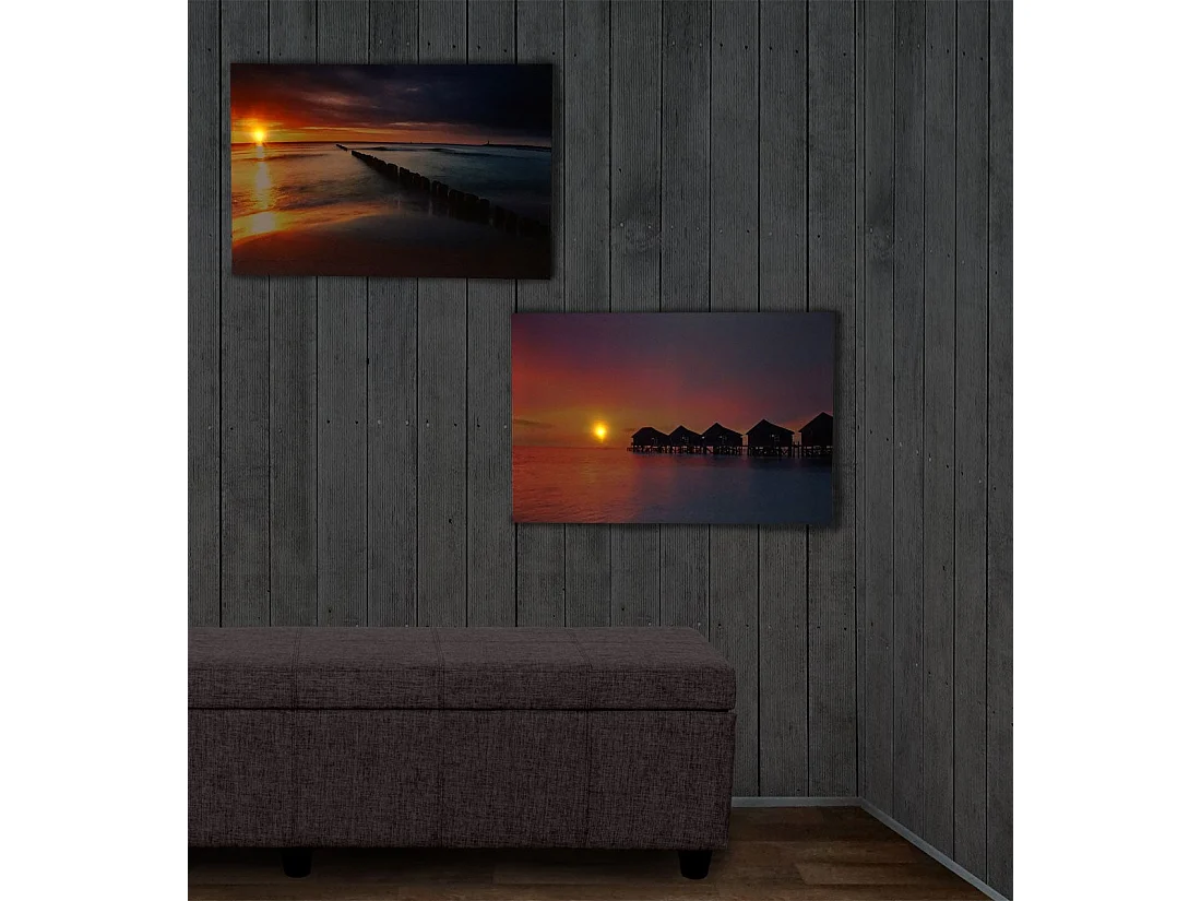 Toile de décoration murale 40 x 1.8 x 60 cm DEC04018