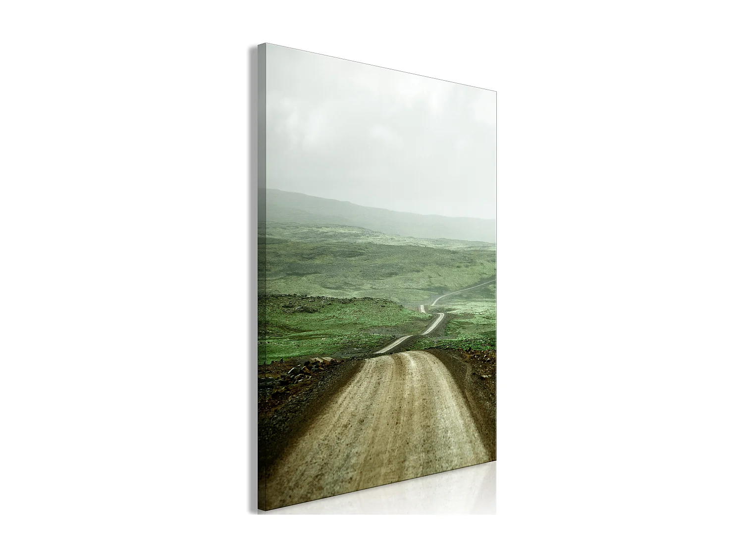 Tableau toile de décoration bois marron 80 x 2 x 120 cm 11_0018276