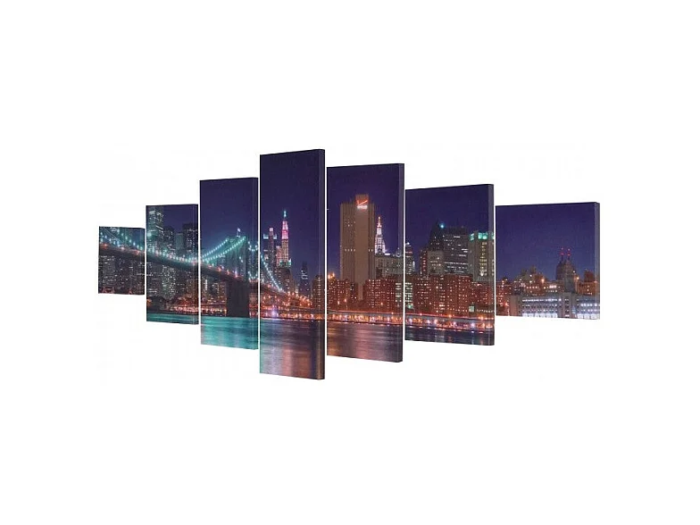 Toile de décoration murale 140 x 1.5 x 50 cm DEC04045