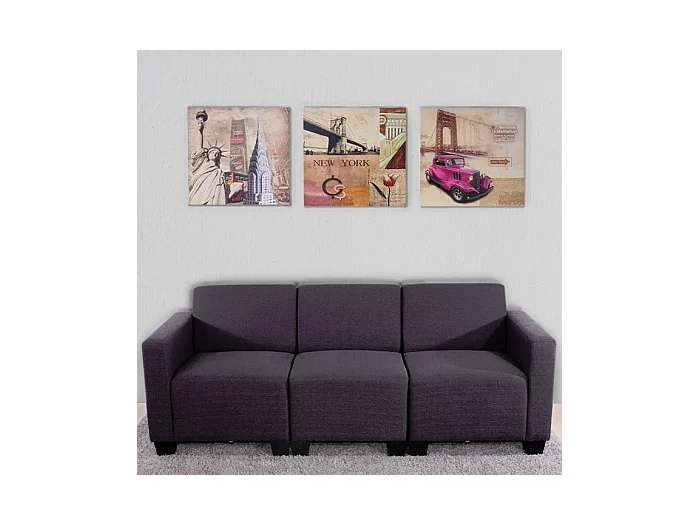 Toile de décoration murale 50 x 2.4 x 50 cm DEC04049