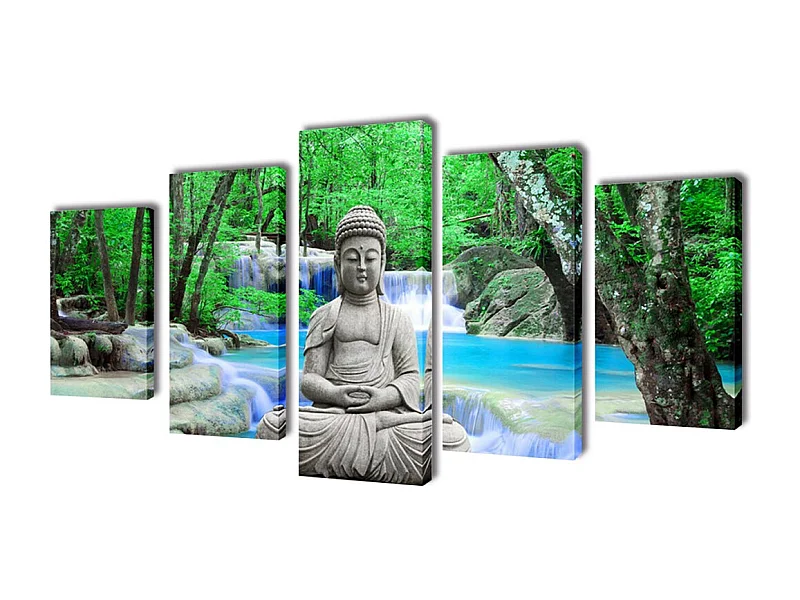 Toile de décoration murale 200 x 200 x 100 cm DEC02024