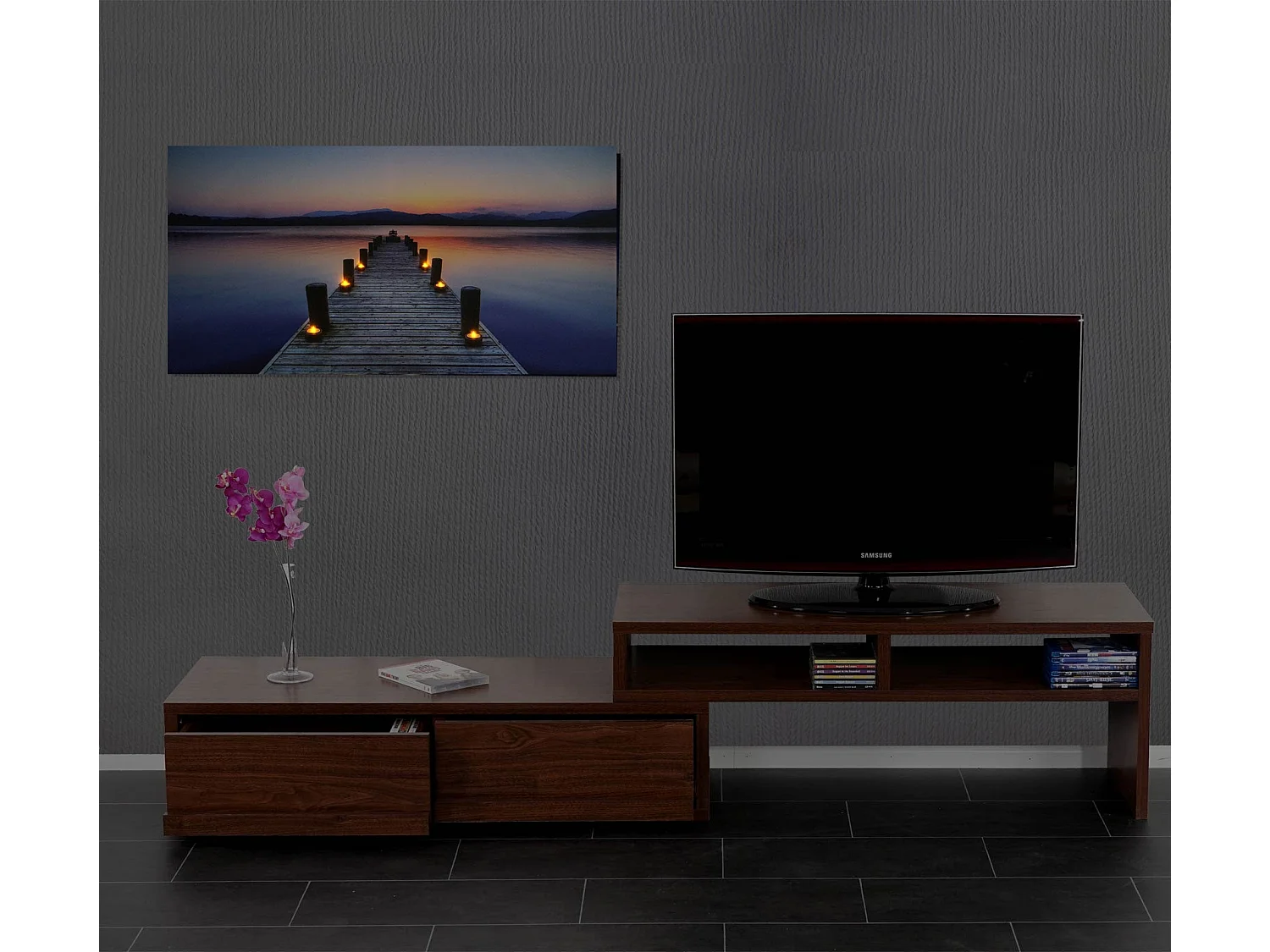 Tableau toile image murale 110 x 2.5 x 55 cm 04_0003570