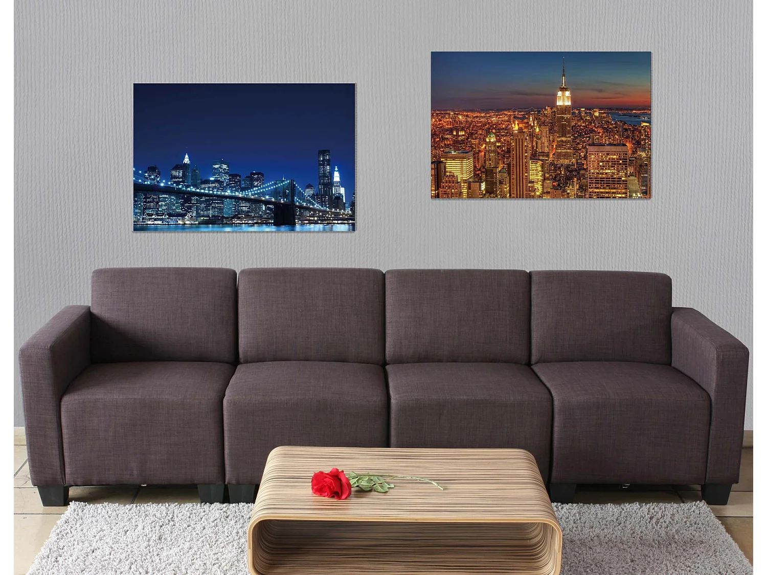 Lot de 2 tableaux 60 x 1.8 x 40 cm 04_0000456