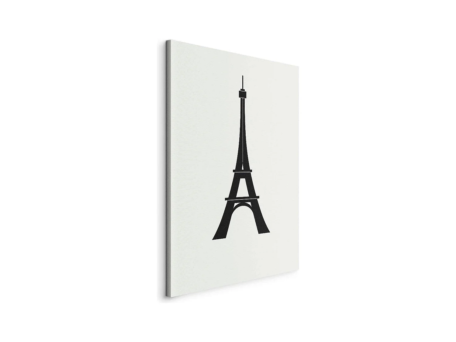 Tableau toile de décoration blanche 40 x 2 x 60 cm 11_0018365