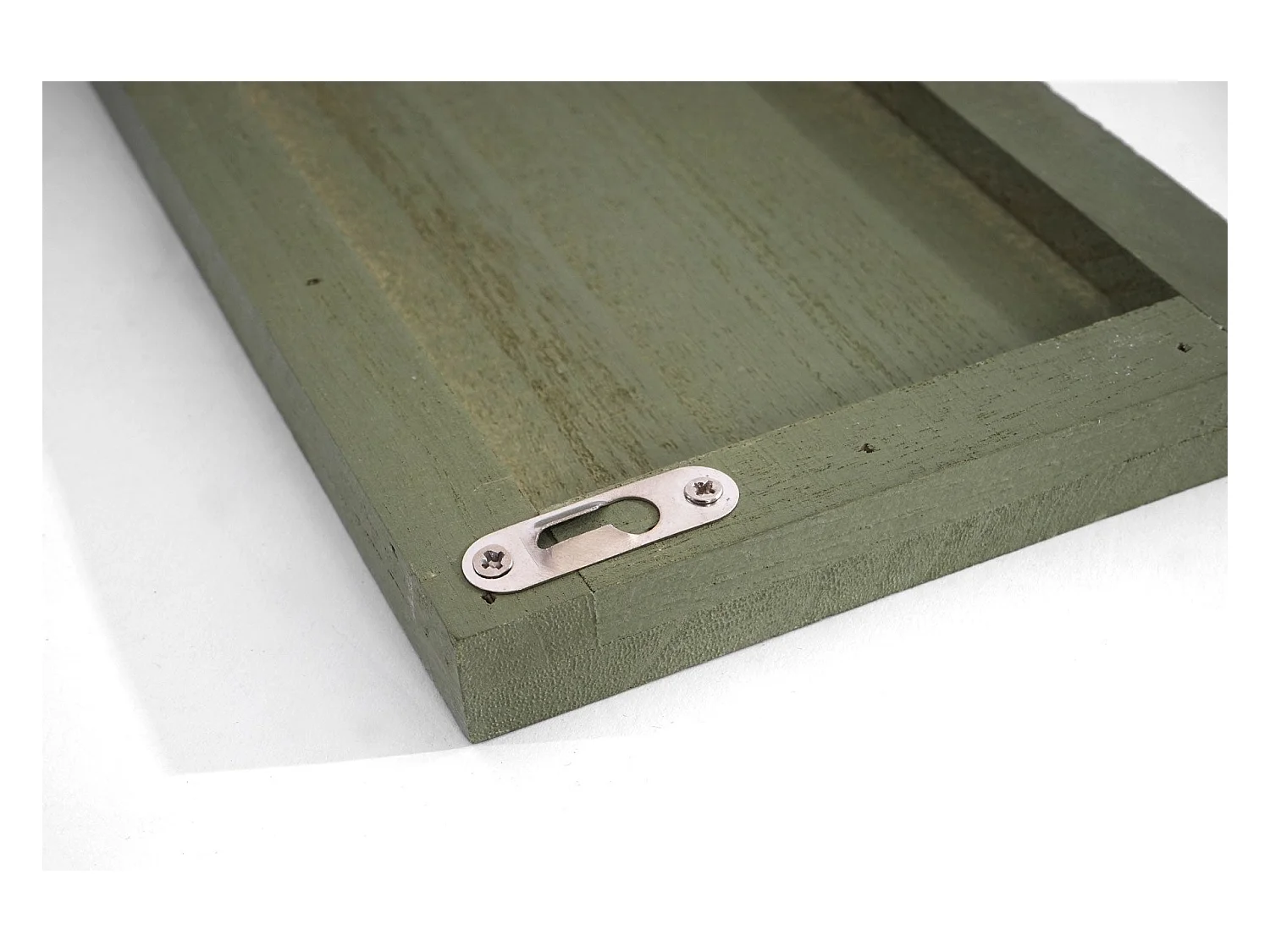 Panneau déco cadre mural bois marron 40 x 2 x 15 cm DEC04063