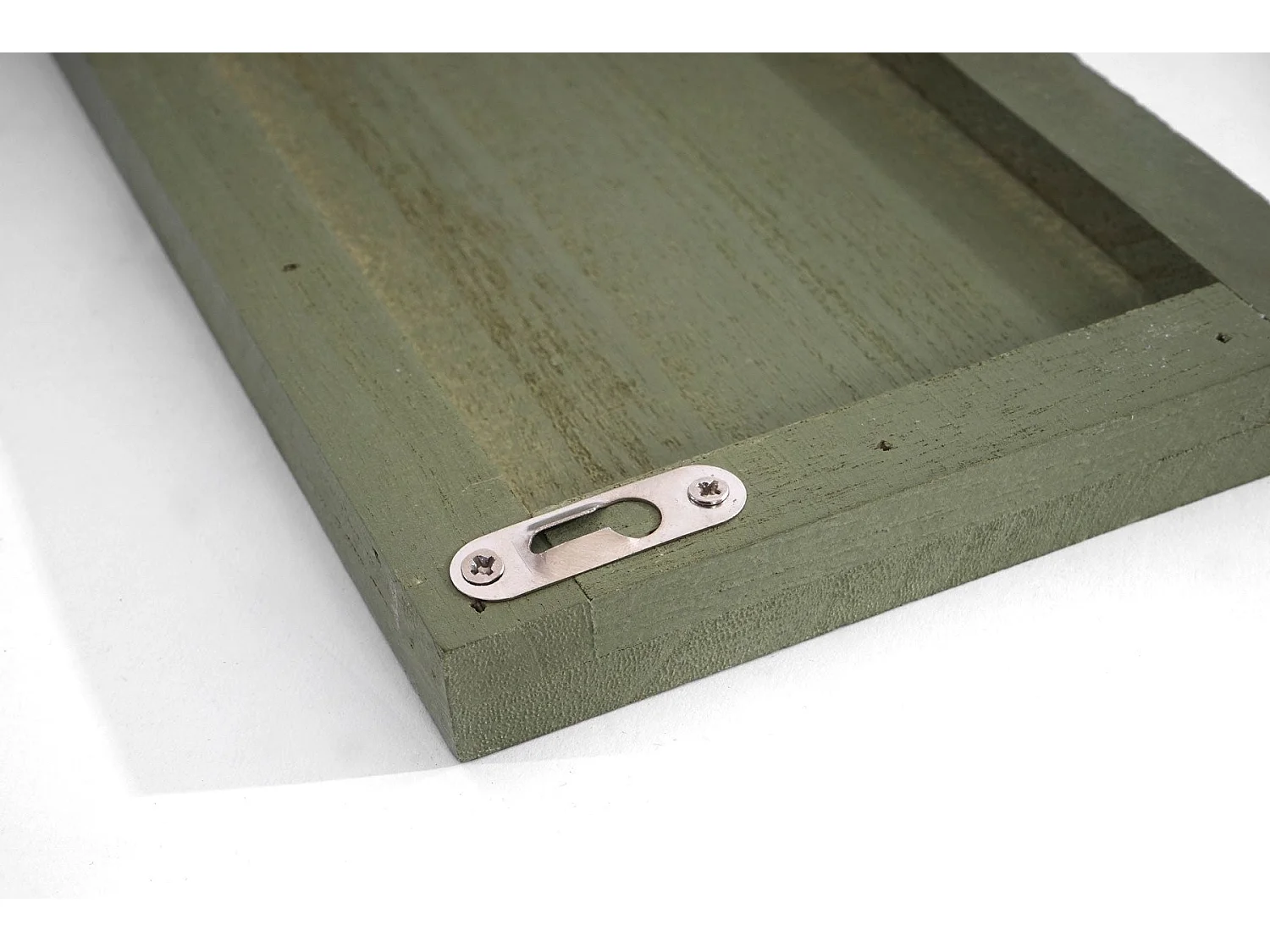 Panneau déco cadre mural bois marron 40 x 2 x 15 cm DEC04063