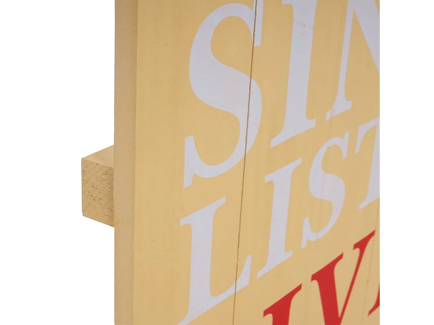 Panneau déco cadre mural bois marron 60 x 3 x 60 cm DEC04057